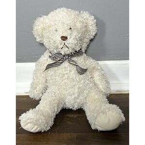 Benton Bear White Teddy Bear Plush 1998 Matrix Stuffed JC Penney Vintage